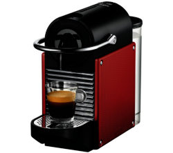 Magimix 11327 Nespresso Pixie Coffee Machine & Aeroccino - Carmine Red